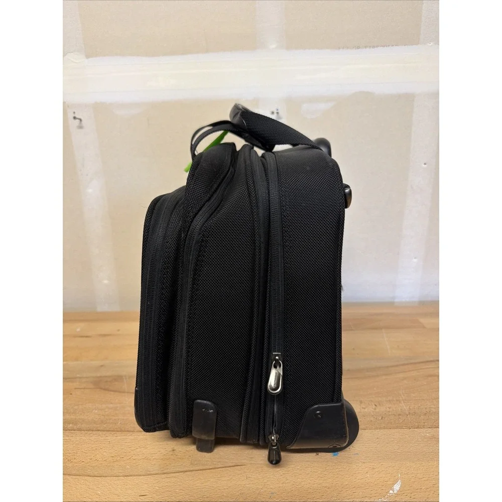 Briggs & Riley Travelware Rolling Briefcase Carry On Business Bag Black